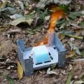 Foldable Card Type Camping Stove.