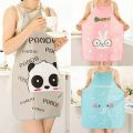 Women Kids Cartoon Kitchen Restaurant PVC Waterproof Cooking Aprons Home Essential. 
