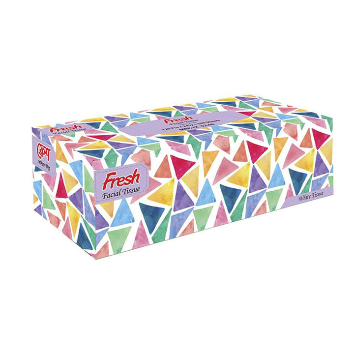 Fresh Facial White Tissue (100 Pcs x 2 Ply)