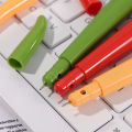 1/3/5pcs Random Creative Chili Neutral Pen Cute Cartoon Learning Stationery Design Office Supplies.