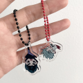 Anime Alien Stage Ivan Till Cosplay Chain Acrylic Kawaii Keychains Backpack Pendant Ornament Key Ring Accessories Gift. 