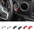Car Wiper Lever Turn Signal Control Decoration Cover Trim Stickers for Wrangler JL JT 2018 2019-2021 B.