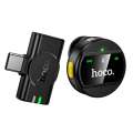 Hoco L21 Wireless Microphone Type-C, Magnetic & Lapel Clip Microphone ENC Noise Reduction & Clear Omnidirectional Sound. 