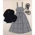 Denim Quality Blazer Gown Export. 