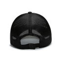 Mountain hat man outdoor sports anti baseball cap middle-aged and elderly men summer mesh tan hat letter breathable travel sun hat Deng.