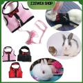 🔥🔥【COD+IN STOCK】Costume Pet Traction Chest Strap Animal Rabbit Mesh Vest Pets Supply Pet Harness Rabbit Harness Leash. 