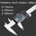 Digital Vernier caliper STEEL Calibres ELEctronic RULER CALIbrator MEtal CaliBer GAUGE PAchometer Analog Paqumeter-300mm.