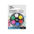 Mont Marte Signature Watercolour Travel Set – 19 Pcs Compact Painting Kit for Artists & Students. 