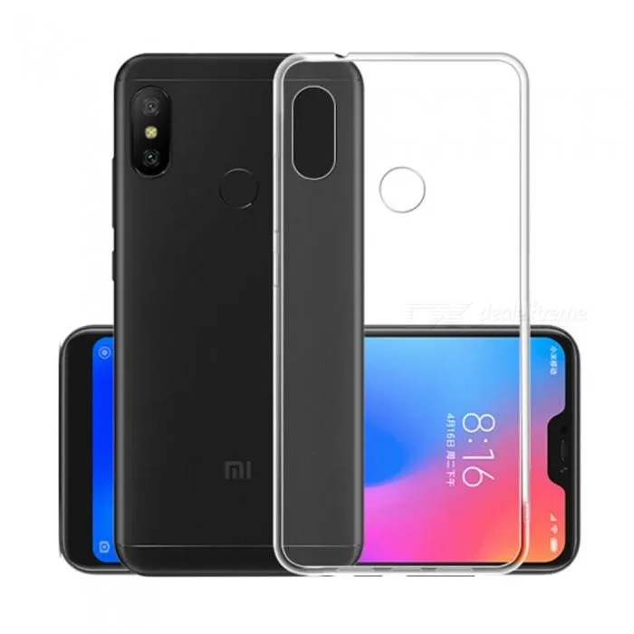 transparent%20back%20cover%20for%20xiaomi%20mi%20a2%20lite%20-%20Image%202