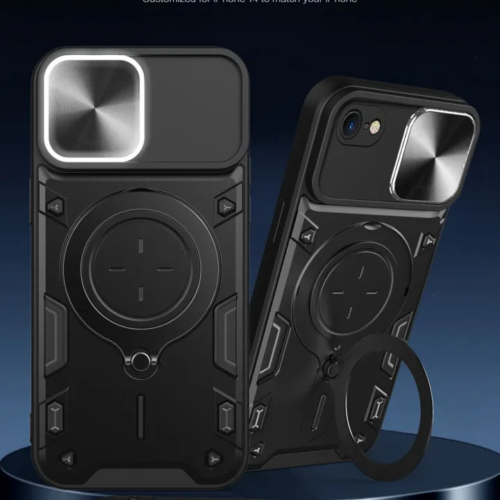 New%20Phone%20Case%20For%20iPhone%208%207%20Se%202020%20Cover%20Foldable%20360%20Degree%20Rotating%20Bracket%20Vehicle%20Mounted%20Sliding%20Hard%20Shockproof%20Rear%20Shell%20+%20Tempered%20Glass%20Screen%20Protector%20for%20iPhone%207%208%20Se%202020%20Case%20-%20Image%203