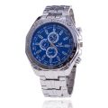 ORLANDO Men's Fine Scale Steel Band Casual Quartz Watch 1064.