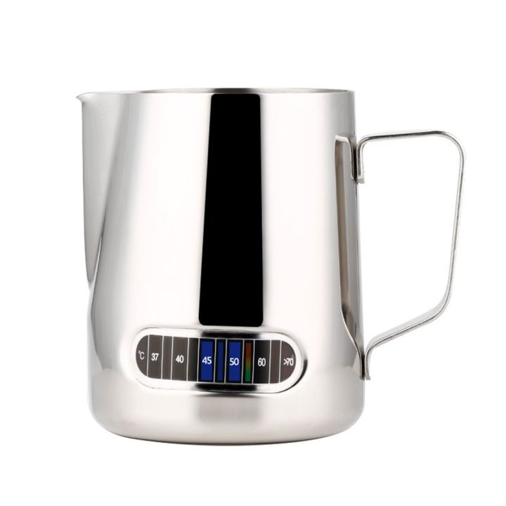 Stainless Steel Espresso Steam Pitcher, Espresso Milk Frothing Pitcher