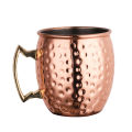 GC Moscow Mule Copper Mugs Hand-made 304 Stainless Steel Copper Mugs For Cocktails Whiskey Champagne Wine. 