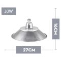 LED Industrial Lamp E27 BulbFactory Warehouse Factory 30W 50W 70W 100W Bright Ceiling Light Pendent Light. 