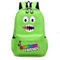 Rainbow Friends Game Original Style Backpack Cartoon Student Large Capacity Schoolbag Outdoor Travel Bag. 