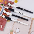 4 Pcs Kawaii Panda Ballpoint Pen 0.5mm Black Ink Creative Rotatable Gel Pens SUPER BABY. 