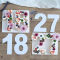 0/1/2/3/4/5/6/7/8/9 Number Cake Template/Mould Number Cake Stencils 8/10/12 Inch Birthday Numbers Template For Cakes 0052.