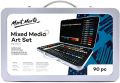 Mont marte Studio Essentials Mixed Media Art Set - 90 Piece.