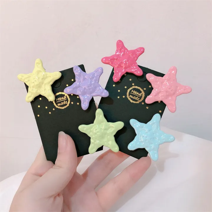 Sweet%20Cool%20Pentagram%20Hair%20Clip%20Cream%20Glossy%20Star%20Hair%20Accessories%20Star%20Hairpins%20GJCUTE%20-%20Image%202
