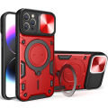 Shockproof Armor Push Pull Camera Protect Cover For Apple iPhone 11 Pro Max Case Car Ring Shell Back Cover Phone Case Casing. 