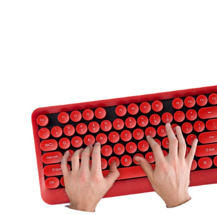 Clearance%20City%20Square%20Circle%20M300%20Gaming%20Keyboard%20104%20Key%20Backlit%20Keyboard%20USB%20Wired%20Round%20Keyboard%20Punk%20Keyboard%20-%20Image%205