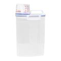 LALA Portable Plastic Kitchen Container Grain Storage Case Bean Rice Storage Box.
