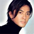 Zheng Yijian Same Wig Center-Parted Bangs Fashion Non-Mainstream Personality Men's Medium and Long Hair Performance Full-Head Wig.