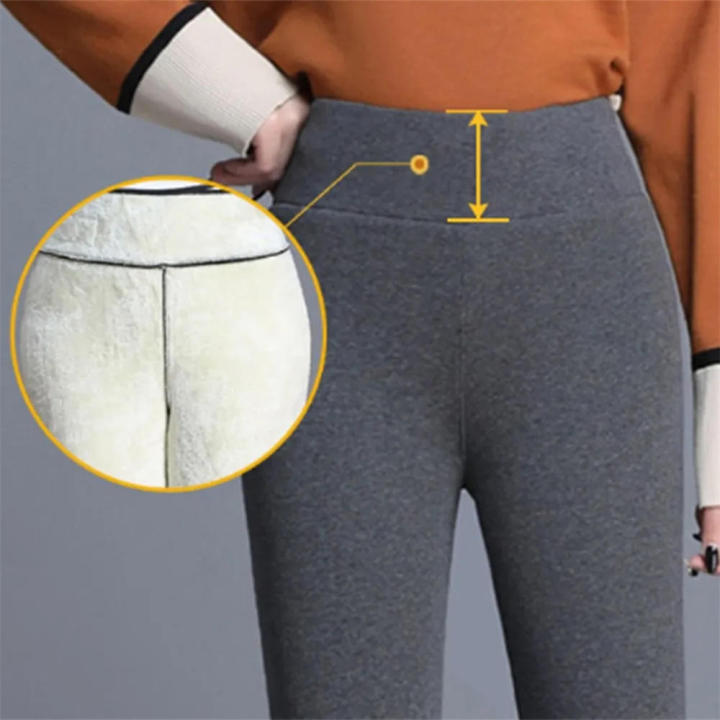 New%20Thick%20wool%20pants%20Stylish%20Women's%20Thermal%20High%20waist%20pants%20Velvet%20Winter%20Elastic%20pants%20for%20Outdoor%20activities%20Daily%20wear%20Cold%20weather%20Winter%20sports%20Casual%20occasions%20-%20Image%207