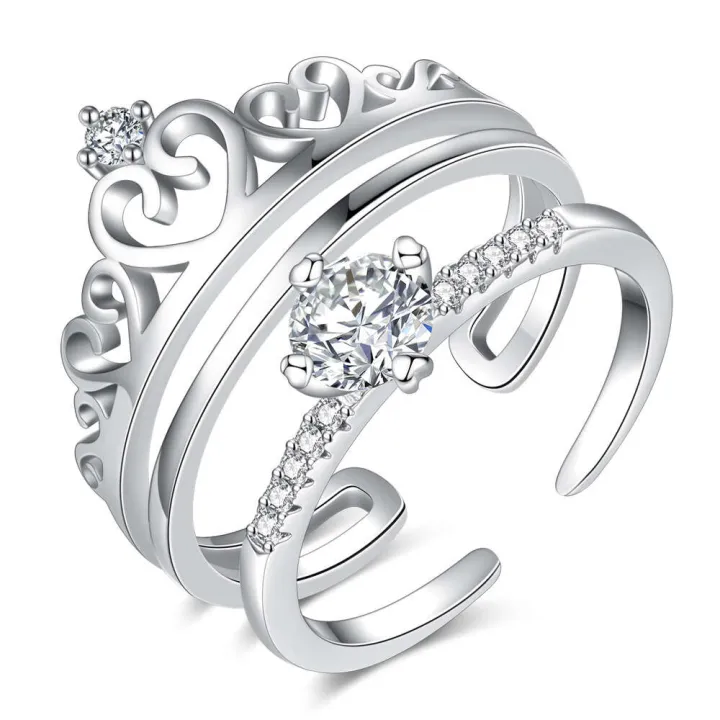 Jewelry%20Simple%20Crown%20Inlaid%20Personalized%20Fashion%20Qixi%20Couple%20Ring%20-%20Image%205