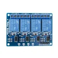 Arduino 4 channel relay module 5V control board with optocoupler  Relay Output 4 way relay module. 