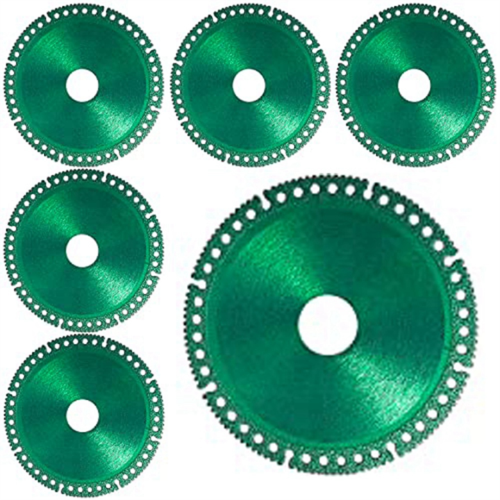 6PCS Indestructible Disc for Grinder, Multifunctional Grinder Blades, Indestructible Disc for Rock Slabs,Tiles