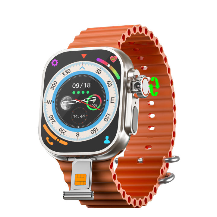 DW99%20smartwatch%20Huaqiangbei%20S9%20cellular%20ultra%202%20non%20Ziteng%20pull-out%20camera%205G%20Android%20card%20insertion%20version%20-%20Image%207