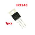 A CLASS IRF540PBF IRF540 MOSFET IRF540N IC 100V 30A 100W TO-220 N-Channel Power MOSFET 3 Pin Leads IRF540 Transistor IRF540N MOSFET. 