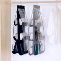 6 Pocket Hanging Bag Organizer – Keep Your Handbags Neat & Visible. 