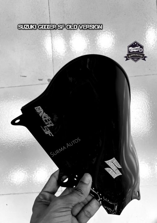Motorcycle%20Windshield%20Windscreen%20Visor%20Compatible%20for%20Gixxer%20SF%20Old%20Model%20Rubber%20System%20-%20Image%204