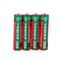 Tomas AAA UM-4 R03 1.5V Carbon Zinc Dry Cell Battery, Pack of 4. 
