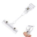 Plastic Shelf Clamp Price Label Tag  Advertising Clips Holders Sign Display ANLAN. 