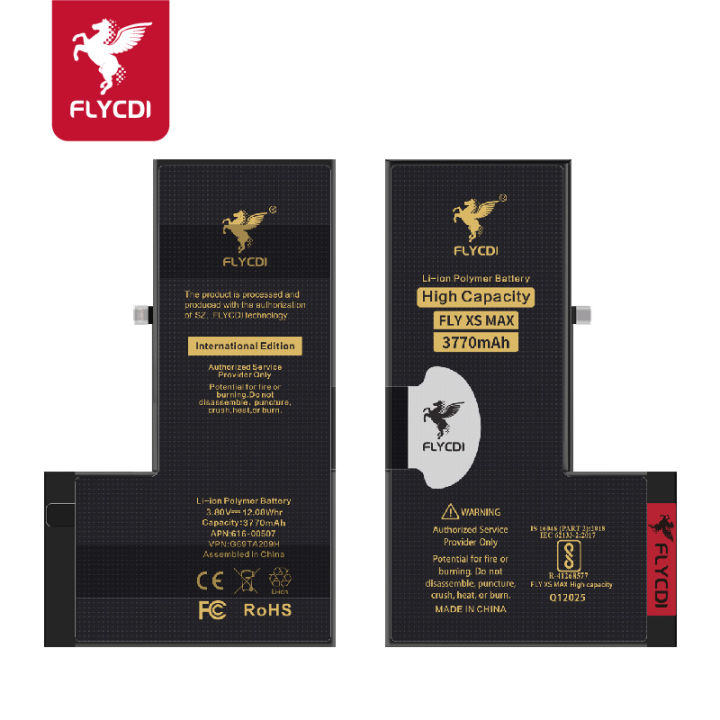 FLYCDI%203770mAh%20Phone%20Batteries%20for%20iPhone%20XS%20MAX%E2%80%94%20High%20Quality%20High%20Capacity%20Replacement%20mobile%20Battery%20-%20Image%202