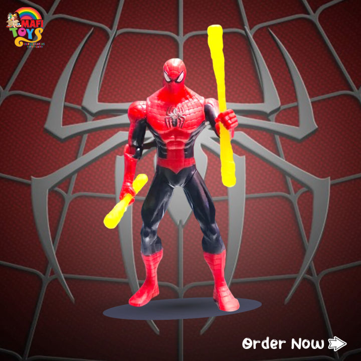 Spider-Man Marvel PVC Action Figure Toy For Kids Ages 4 and Up