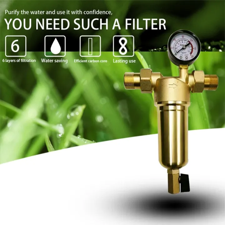 Pre-filter%20%20Purifier%20System%200.5/0.75/1inch%20Pure%20Brass%20Body%20Stainless%20Steel%20Mesh%20Prefiltro%20with%20Gauge%20-%20Image%203