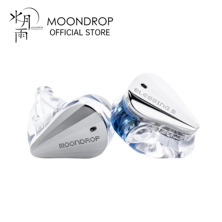 MoonDrop Blessing3 In-Ear Earphones 2DD+4BA Hybrid Triple-range Frequency Division In-ear Monitors 0.78-2pin Blessing 3 Earbuds