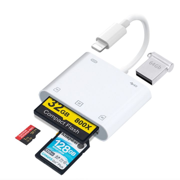 DSLR%20camera%20high%20speed%20CF%20card%20reader%20TF%20memory%20card%20microSD%20multi-function%203-in-1%20mobile%20phone%20adapter%20-%20Image%206
