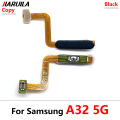 New Fingerprint Menu Recognition Sensor With Volume Button Power Switch On Off Button Flex Cables For Samsung A32 5G A326B. 