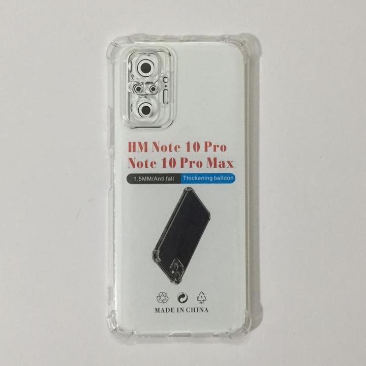 Soft silicone back cover for Redmi Note 10 Pro/Note 10 Pro Max.