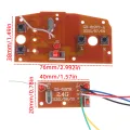 4CH RC Car Remote Control Circuit PCB Transmitter and Receiver Board parts Fullhouse. 