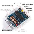 51 microcontroller rangefinder reverse radar DIY kit - 01. 