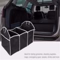 Car Trunk Storage Box Extra Large Collapsible Organizer With 3 Compartments Home Car Seat Organizer Car Accessories Interior. 
