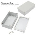 Waterproof Junction Box Waterproof Electrical Junction Box Durable Anti-crack Enclosure for Outdoor Projects less Than Strong Material Junction Box. 