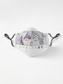 Jujutsu Kaisen Satoru Gojo Suguru Geto Anime Series Six Layer Stylish Face Mask For Men And Women. 