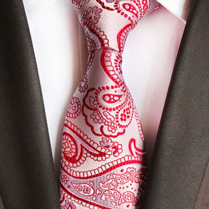 New%20Fashion%20Men's%20Tie%20Paisley%20Floral%20Tie%20Red%20Purple%208cm%20Silk%20Formal%20Necktie%20for%20Men%20Jacquard%20Neck%20Ties%20Gifts%20For%20Men%20-%20Image%205